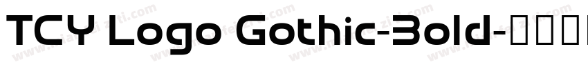 TCY Logo Gothic-Bold字体转换